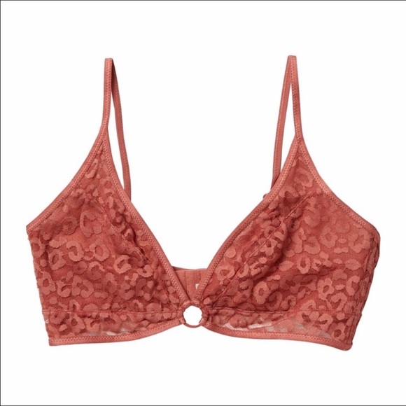 NWT FREE PEOPLE Allure Leopard Print Toni Bralette - Picture 7 of 8